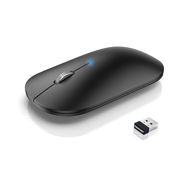 TECKNET Bluetooth Mouse, Rechargeable 2.4G Wireless Mouse