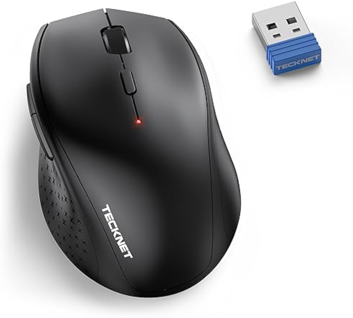 TECKNET 2.4G Wireless Mouse for Laptop, 4800 DPI Optical Computer Mice