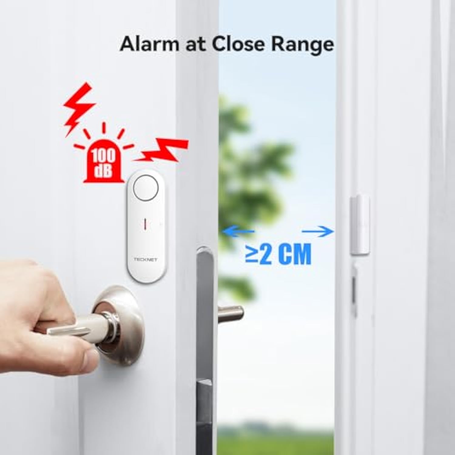 TECKNET Door Alarm Sensor, Window Alarms Sensors