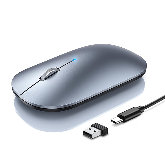 TECKNET Rechargeable Wireless Mouse, Bluetooth Mouse with Triple Mode (Dual BT+2.4G)