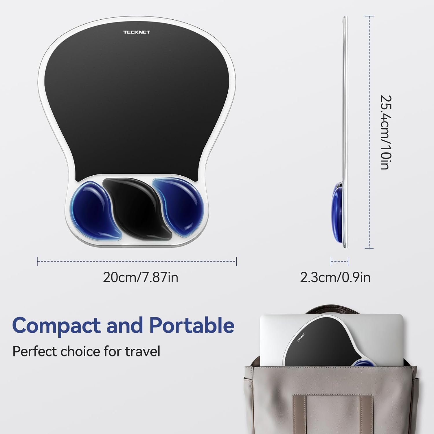 TECKNET Mouse Mat Wrist Support