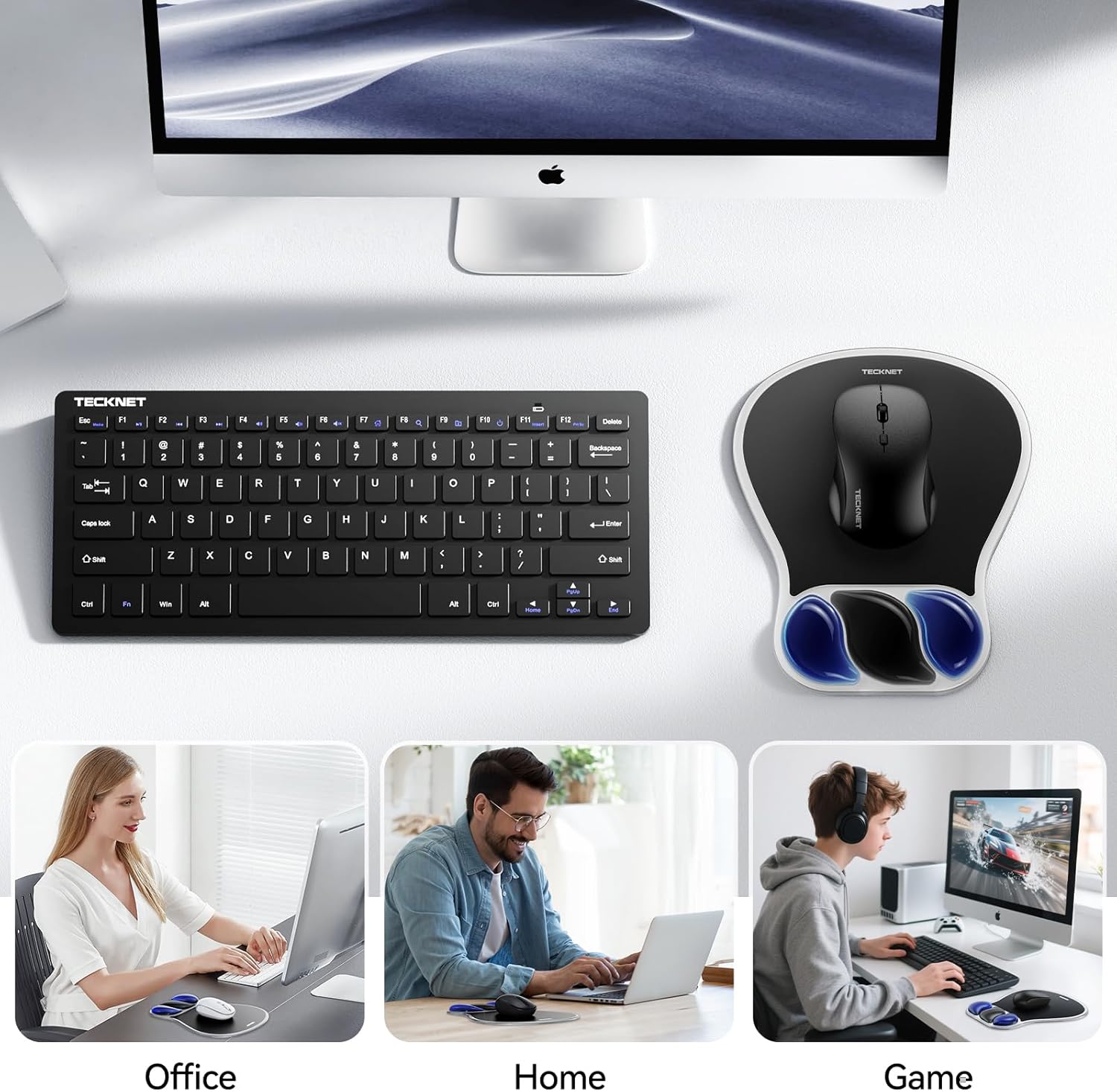 TECKNET Mouse Mat Wrist Support