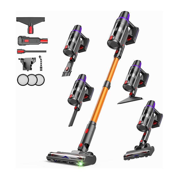 TechRise 8-in-1 Cordless Vacuum Cleaner