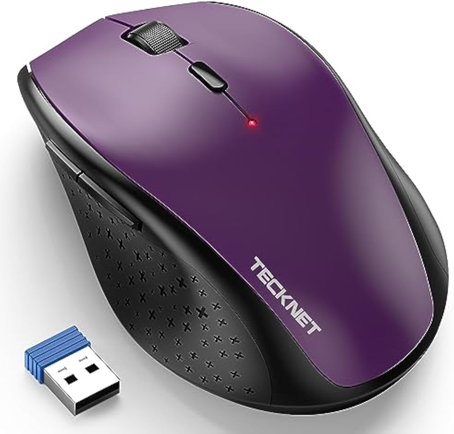 TECKNET 2.4G Wireless Mouse for Laptop, 4800 DPI Optical Computer Mice