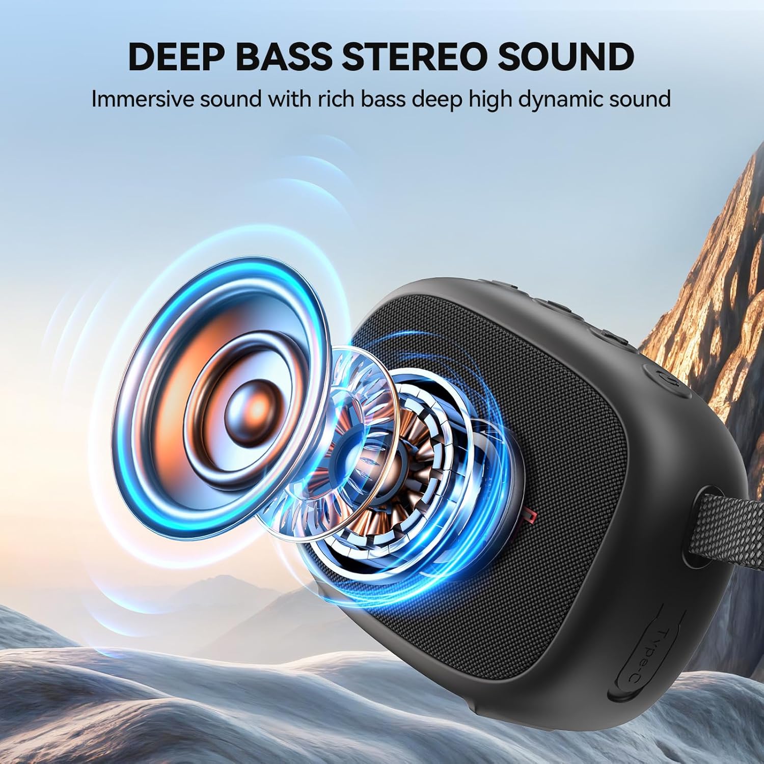 TECKNET Portable Bluetooth Speaker