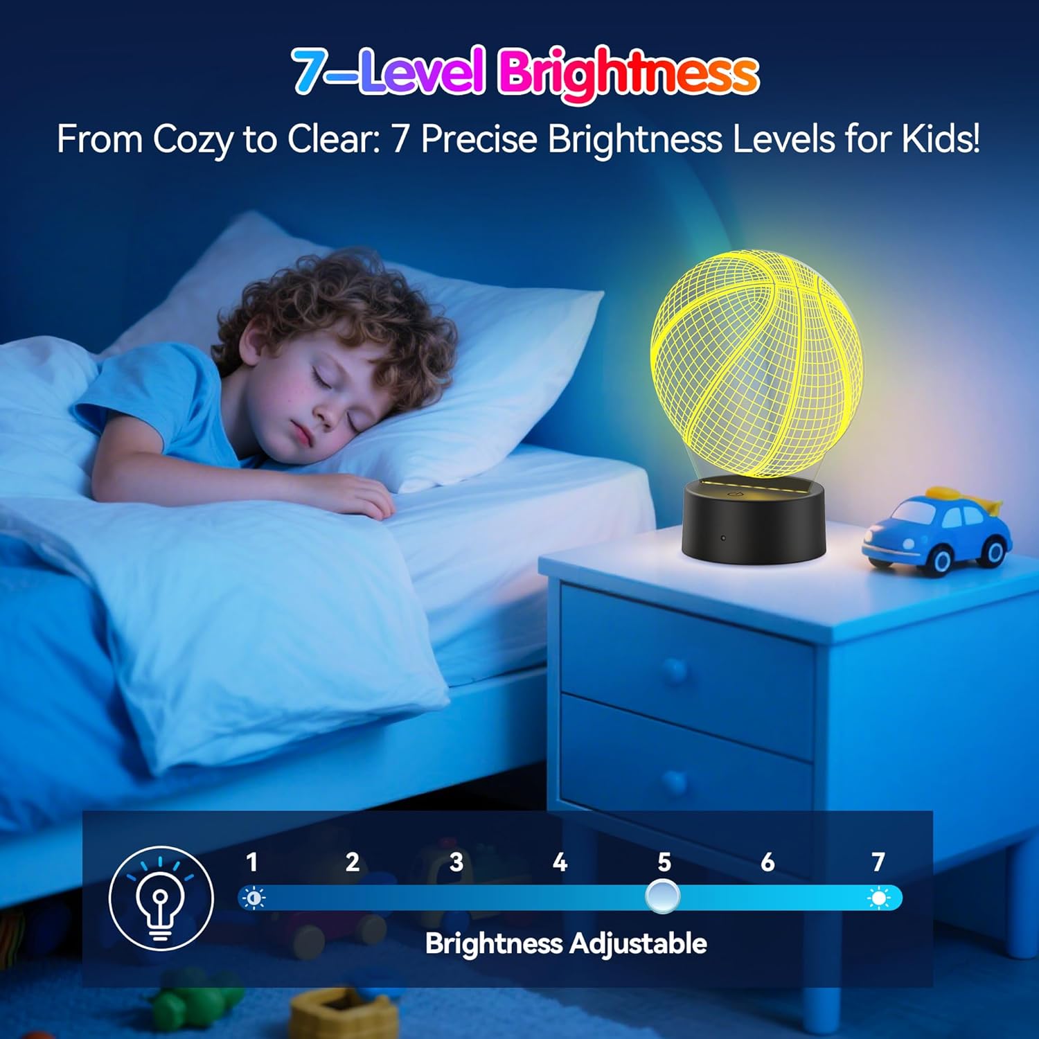 TECKNET 3D Illusion Lamp with 16 Colors