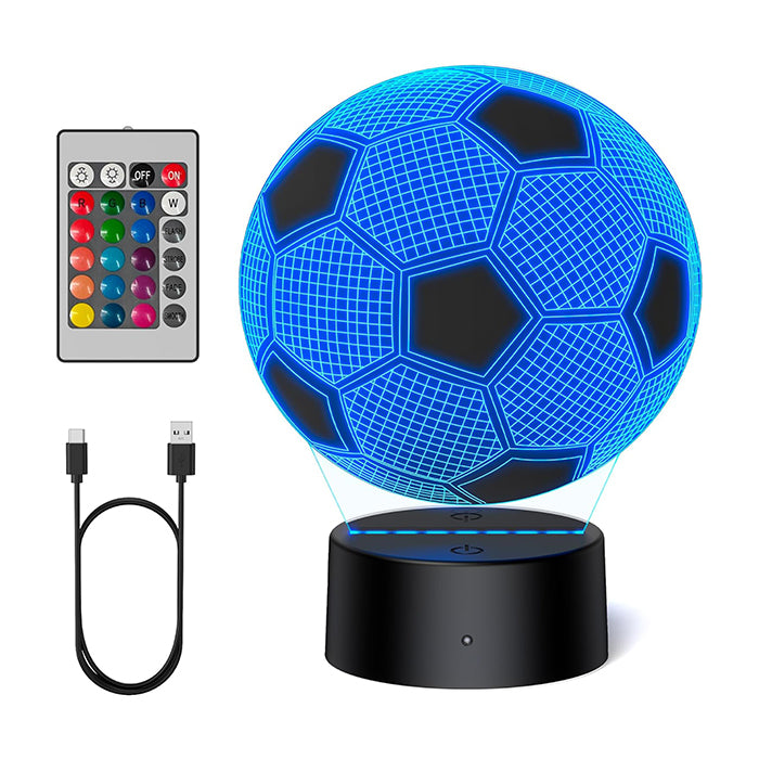 TECKNET 3D Illusion Lamp with 16 Colors