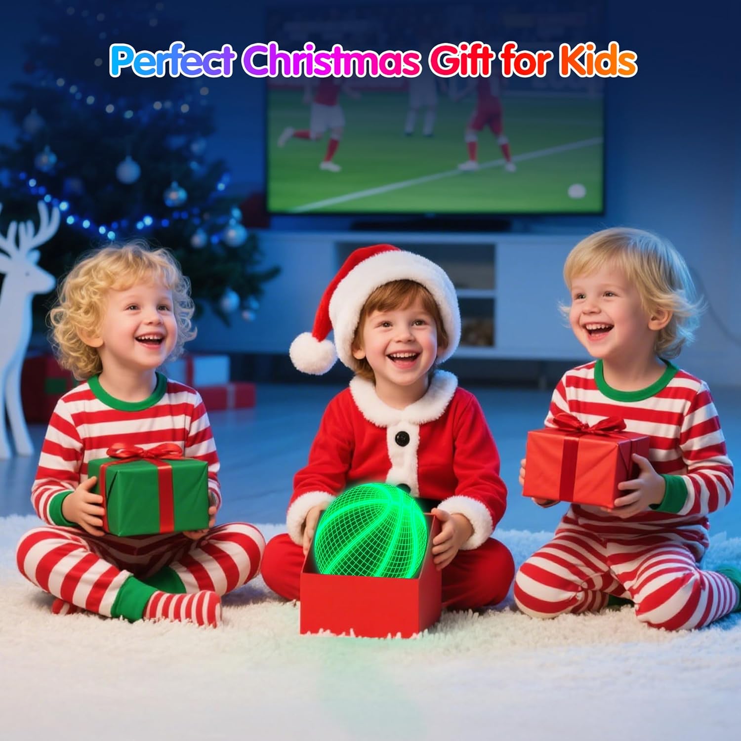 TECKNET 3D Illusion Lamp with 16 Colors