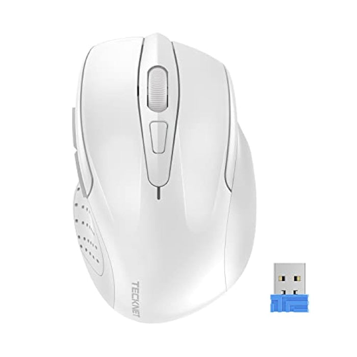 TECKNET Pro Wireless Mouse, 4000 DPI, 2.4G Ergonomic Optical