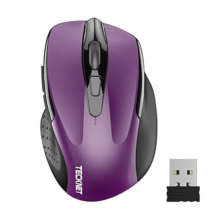TECKNET Pro Wireless Mouse, 4000 DPI, 2.4G Ergonomic Optical