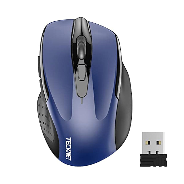 TECKNET Pro Wireless Mouse, 4000 DPI, 2.4G Ergonomic Optical