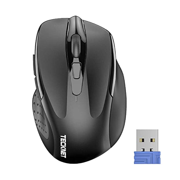 TECKNET Pro Wireless Mouse, 4000 DPI, 2.4G Ergonomic Optical
