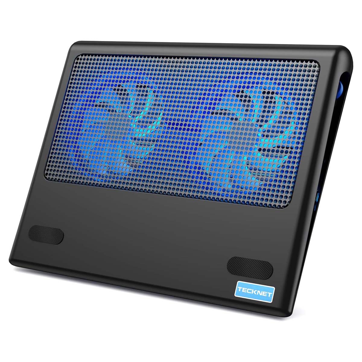TECKNET N5 Laptop Notebook Cooling Pad with 2 Fans Cooler fits 12"-16"