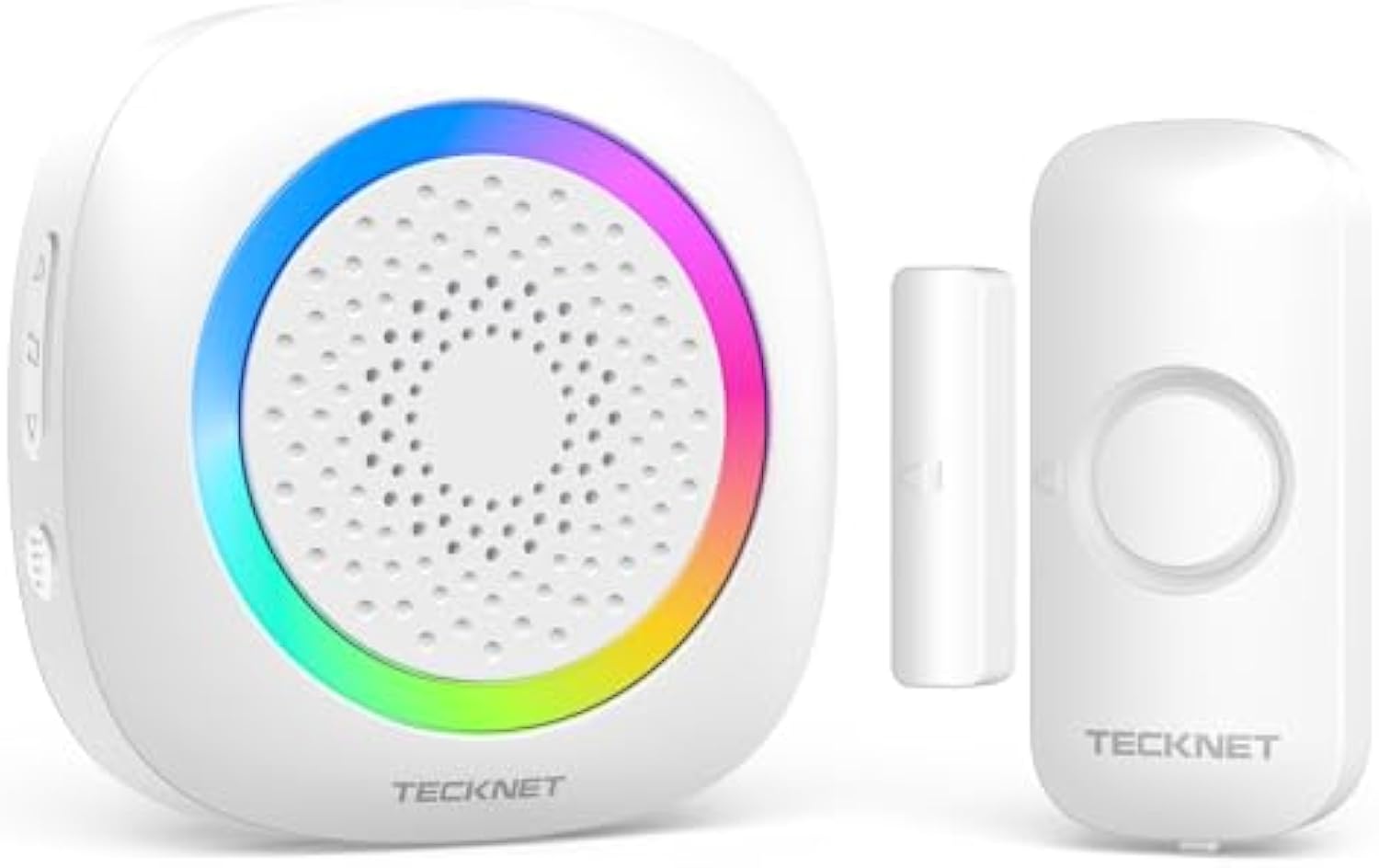 TECKNET Wireless Door Sensor Alarm, Door Alarm with 1000Ft Operating Range