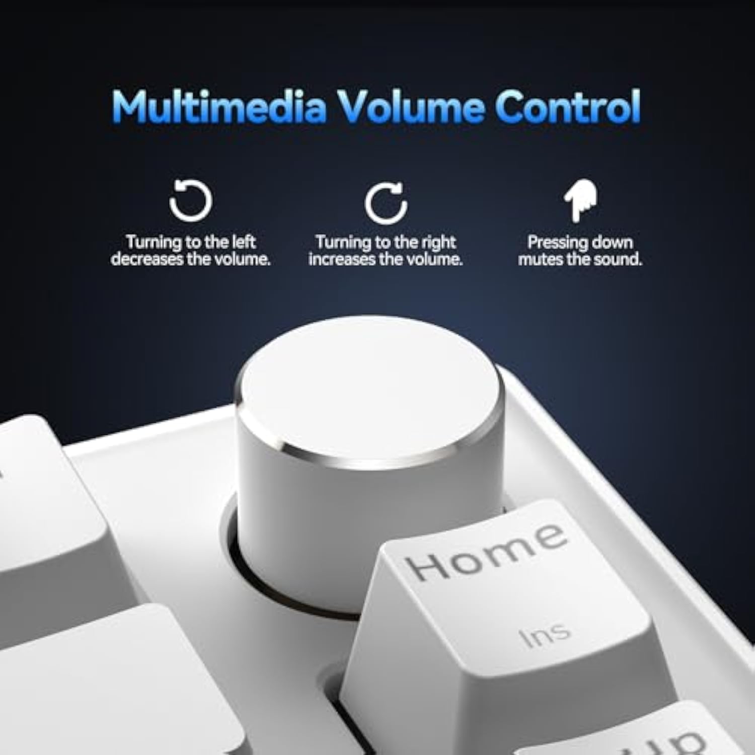 TECKNET Wired Gaming Keyboard, RGB Backlit Keyboards with Gasket Structure