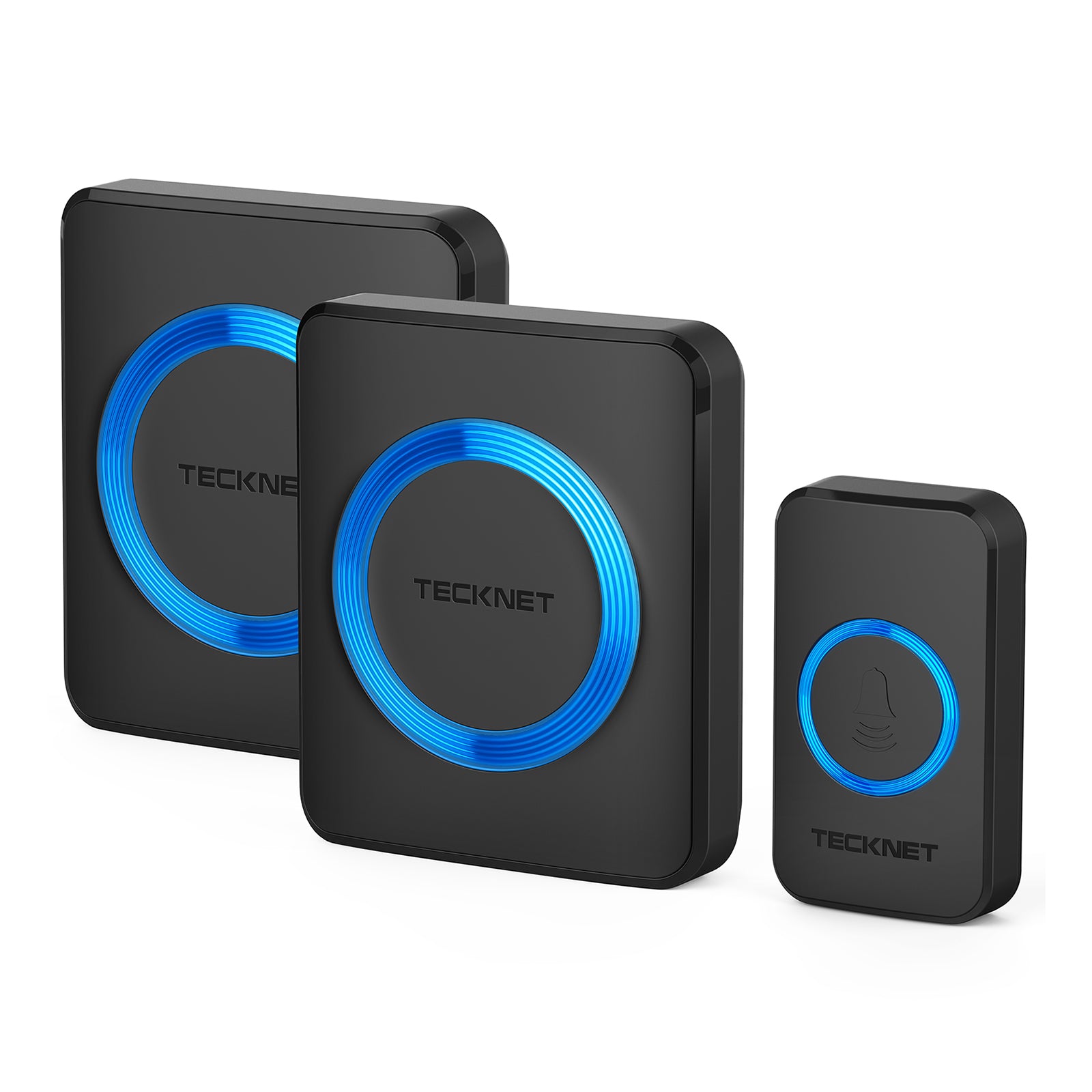 Wireless Door Bell, IP55 Waterproof Doorbell Operating At 1000 Feet Colourful L Indicators Door Chime Kit Two Plug In Receivers 36 Chimes 4 Volume Levels Wireless Door Bell, IP55 Waterproof Doorbell Operating At 1000 Feet Colourful L Indicators Door Chime Kit Two Plug In Receivers 36 Chimes 4 Volume Levels