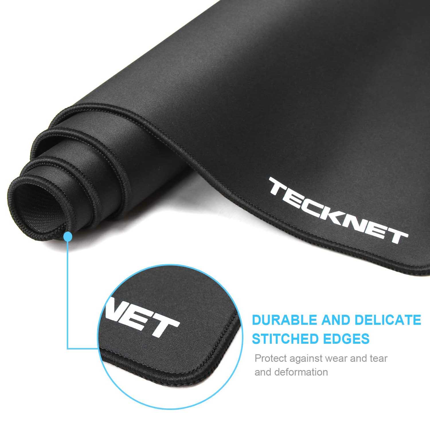 TECKNET Large Mouse Pad, 900x400x3 mm Extended Gaming Mouse Mat