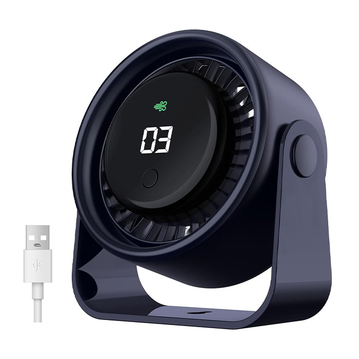 VOXON Small Personal Table Fan with 4 Speeds