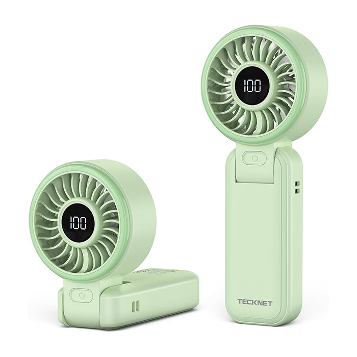 TECKNET Rechargeable Handheld Fan with 5000mAh