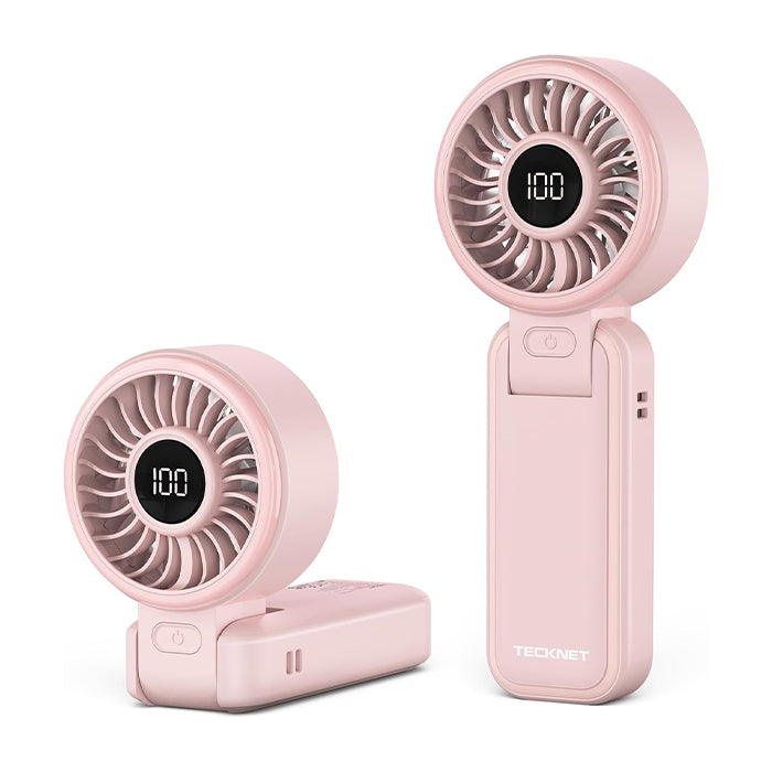 TECKNET Rechargeable Handheld Fan with 5000mAh