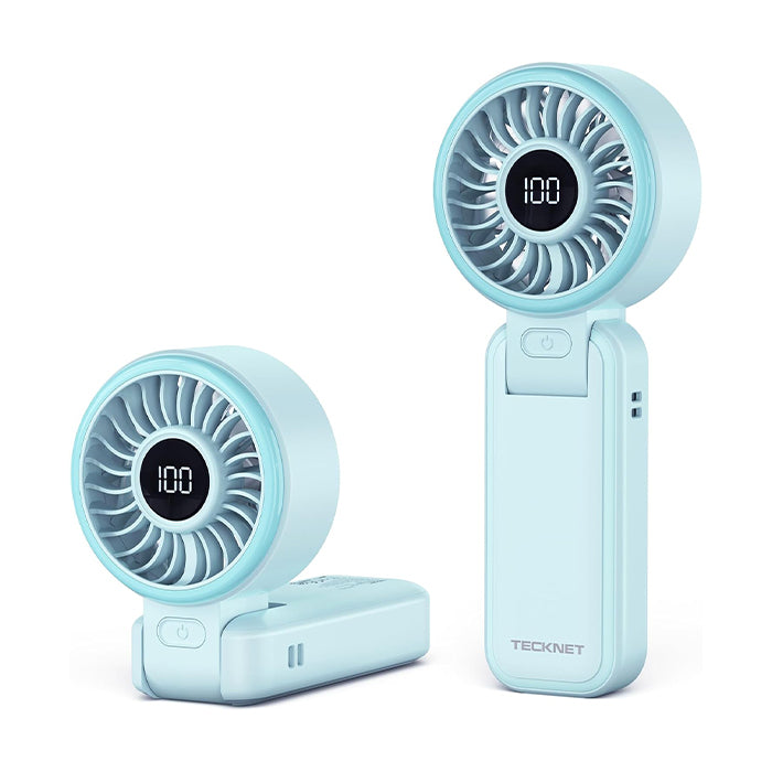 TECKNET Rechargeable Handheld Fan with 5000mAh