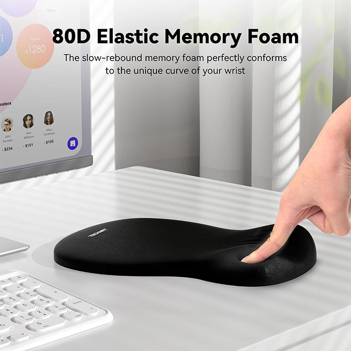 TECKNET Mouse Mat Wrist Support, Ergonomic Mouse Pad, Memory Foam