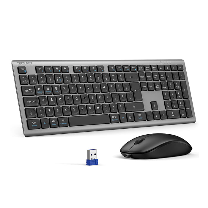 TECKNET Wireless Keyboard and Mouse Combo