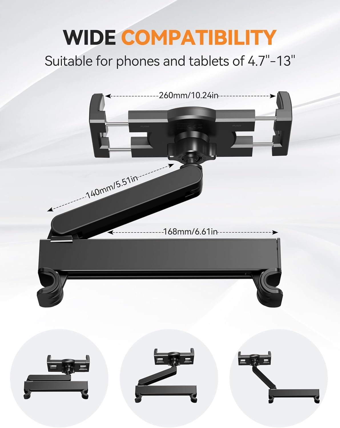 TECKNET Car Tablet Holder