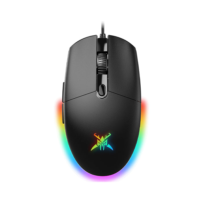 TECKNET Gaming Mouse Wired – RGB Mouse with 6 Programmable Buttons, 8000 DPI