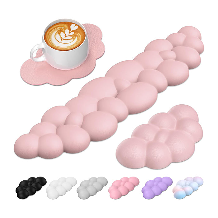 TECKNET Cloud Wrist Rest Keyboard Wrist Rest Set Wrist Support