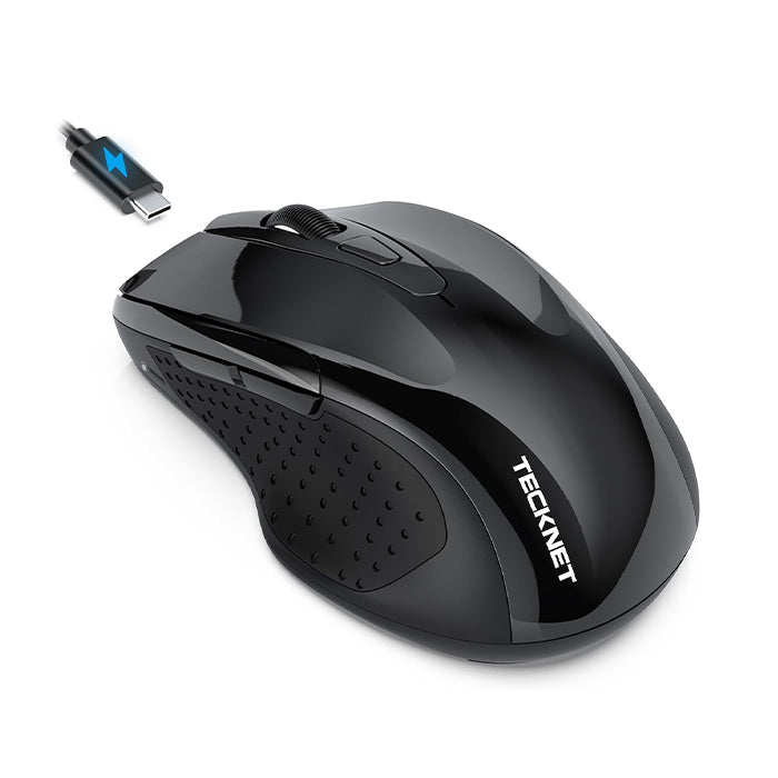 TECKNET Bluetooth Mouse Jiggler, Rechargeable Wireless Mouse