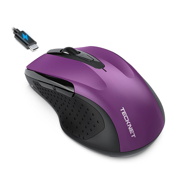 TECKNET Bluetooth Mouse Jiggler, Rechargeable Wireless Mouse