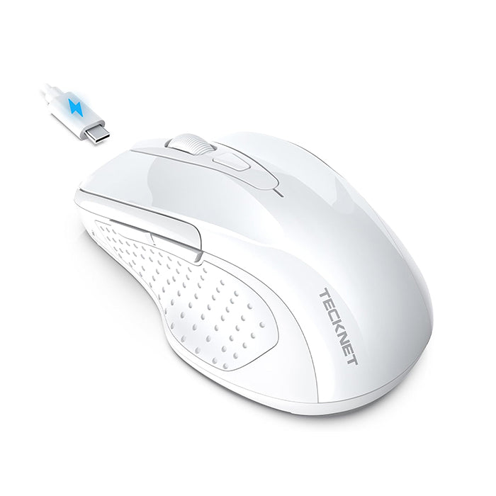 TECKNET Bluetooth Mouse Jiggler, Rechargeable Wireless Mouse