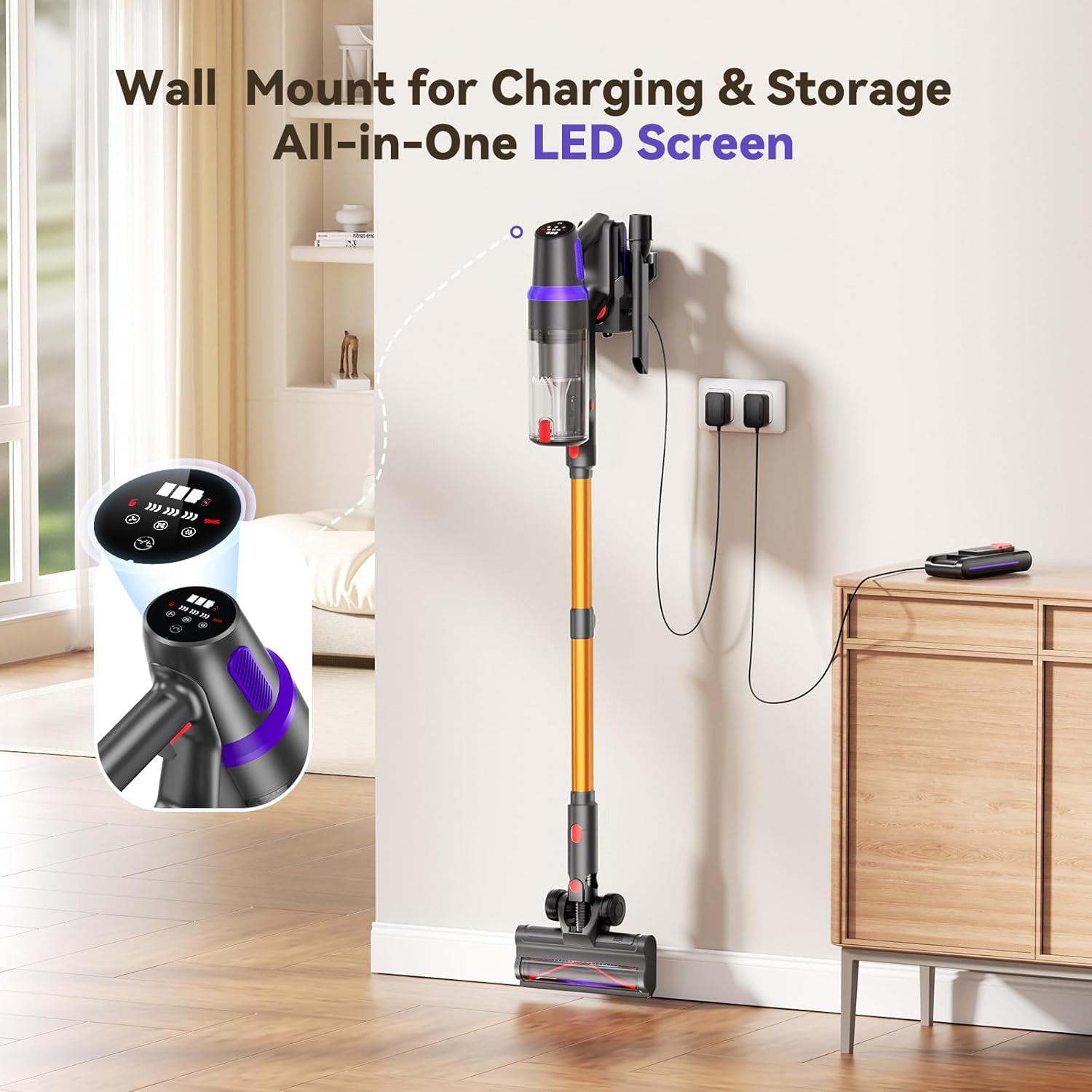 TECKNET TechRise 8-in-1 Cordless Vacuum Cleaner
