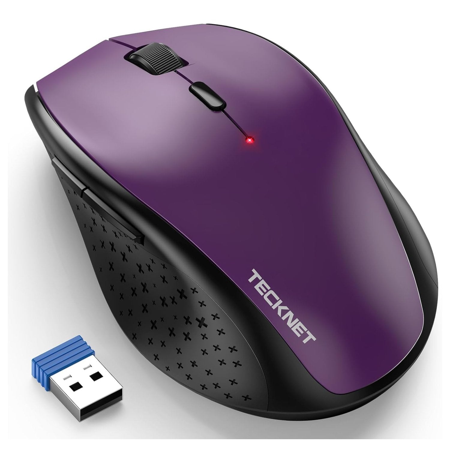 TECKNET 2.4G Wireless Mouse for Laptop, 4800 DPI Optical Computer Mice