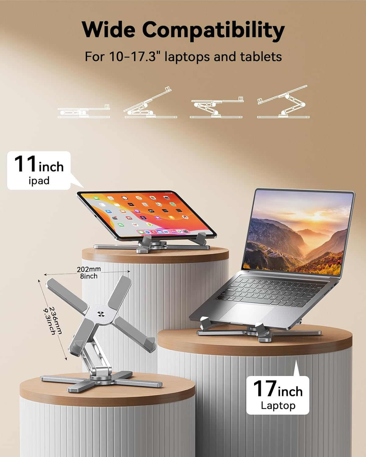TECKNET Laptop Stand for Desk