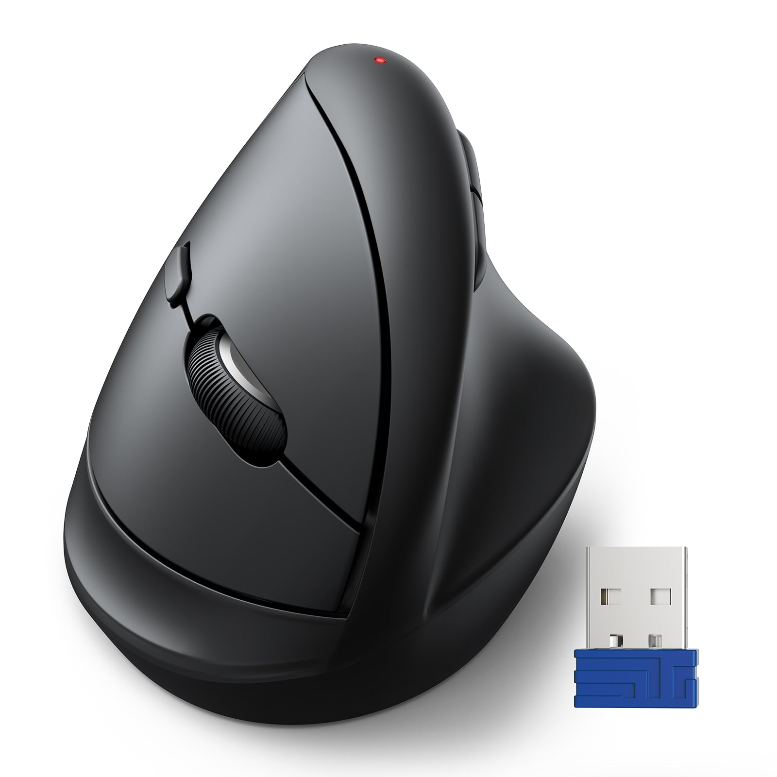 TECKNET Ergonomic Mouse, 2.4G Small Vertical Mouse 4800 DPI