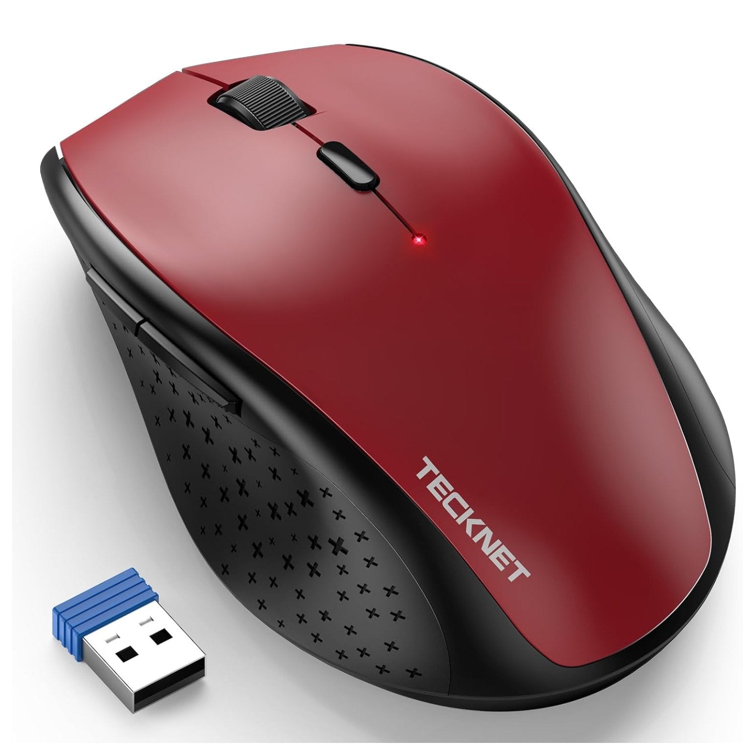 TECKNET 2.4G Wireless Mouse for Laptop, 4800 DPI Optical Computer Mice