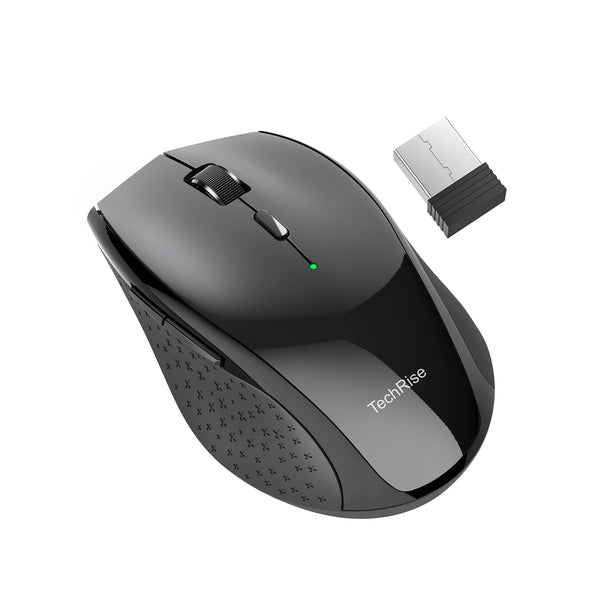 TechRise 2.4G Wireless Mouse for Laptop with 4800 DPI Optical
