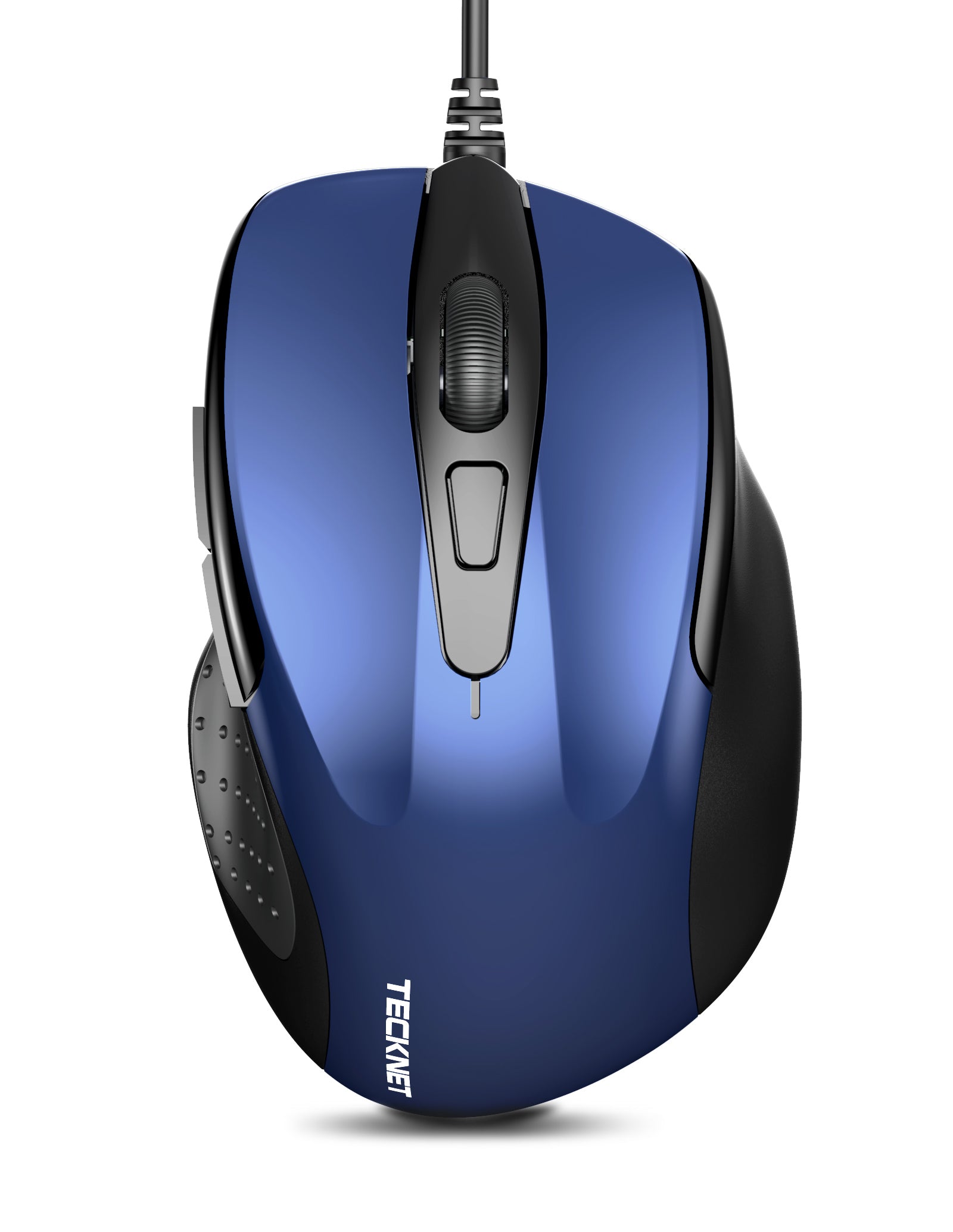 TECKNET USB Wired Mouse, 6400 DPI Mice 4 Adjustable DPI with 6-Button Corded Mouse