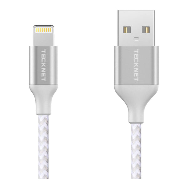TECKNET PowerLink Lightning Cable (1M) MFI Certified Nylon Braided Lightning to USB Cable - TECKNET